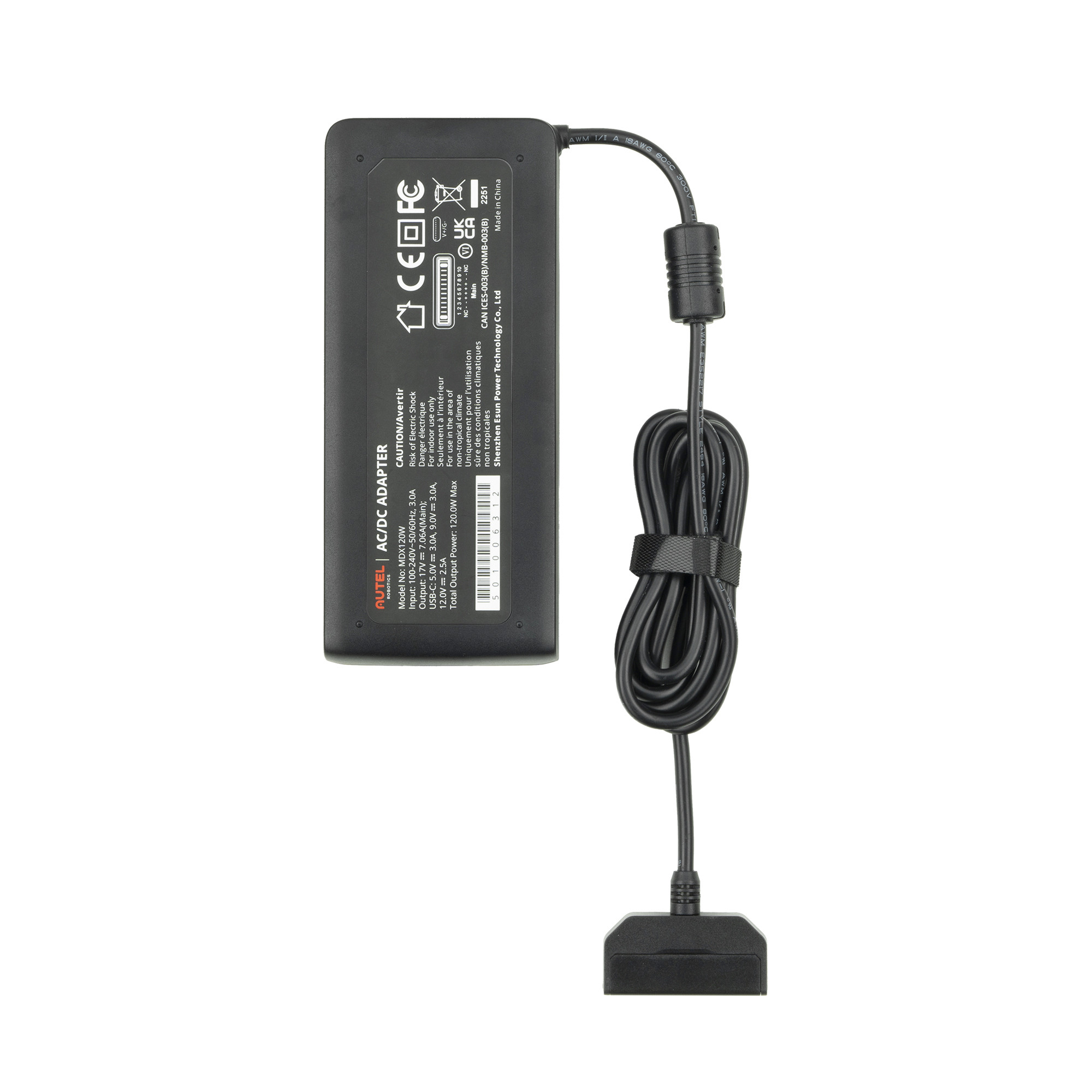 Autel EVO Max - 1-fach Akku Ladegerät mit Netzkabel (120W)) – Bild 3 von 4