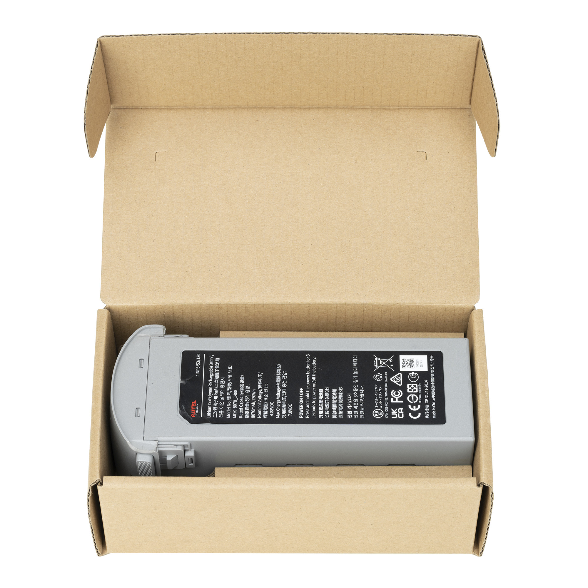 Autel EVO Max - Akku (9248mAh / 136 Wh / 4S 14.76V) – Bild 15 von 22