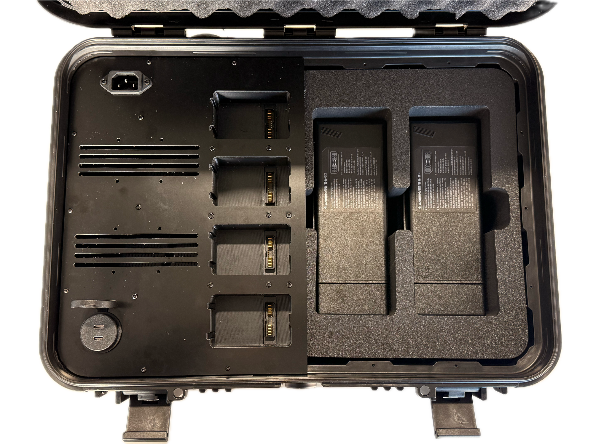 BS900 4-fach Ladestation Koffer – Bild 3 von 5
