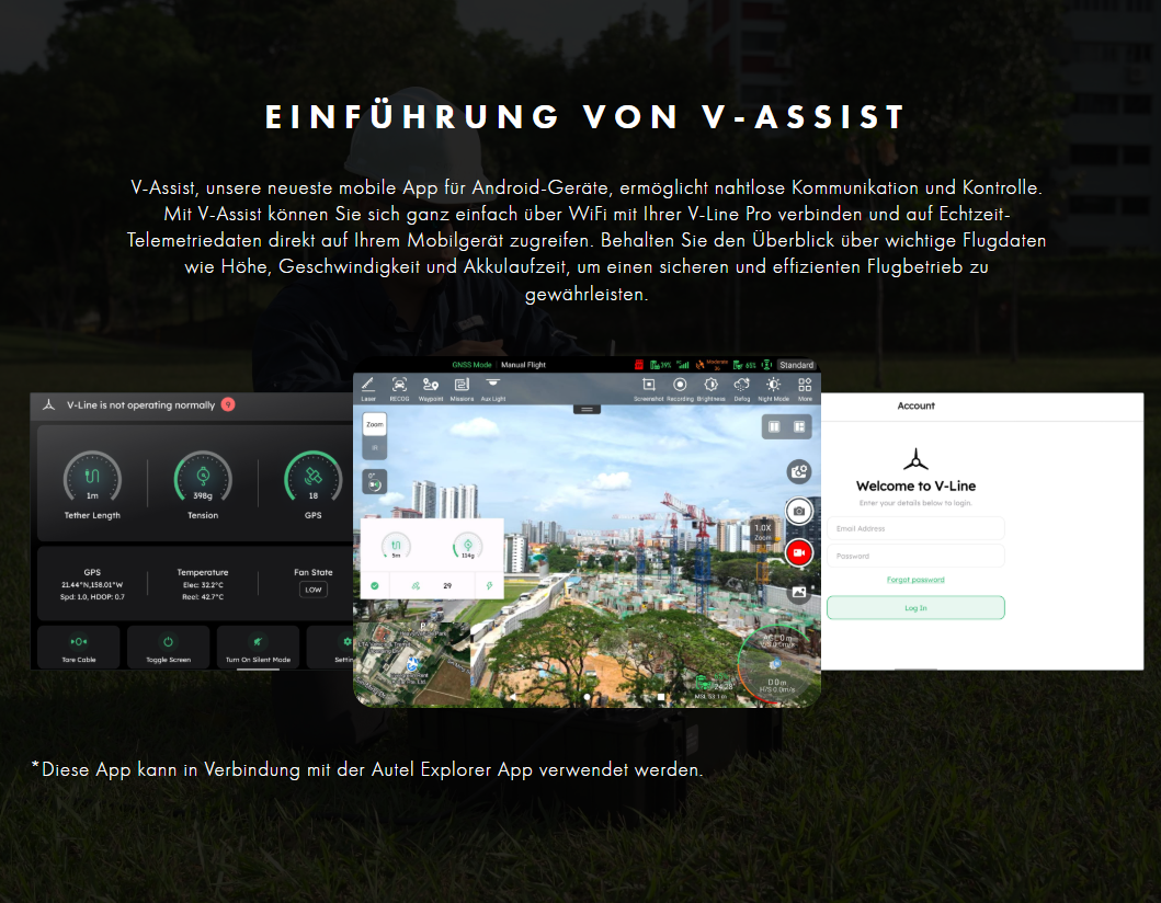 V-Line Pro - tethered System for Autel – Bild 9 von 17